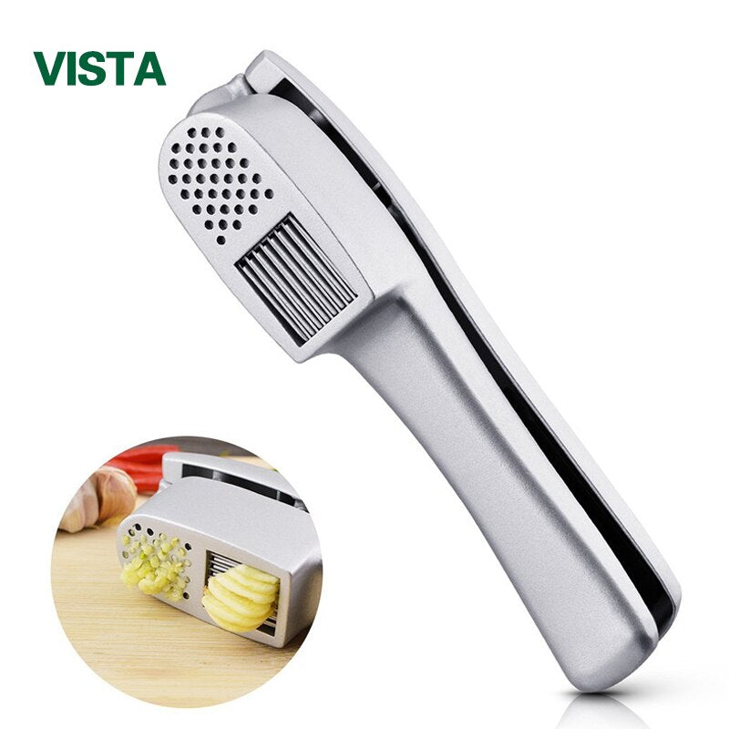 2 in 1 Garlic Press Mincer and Slicer